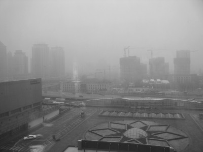 北京霾害影响百姓。图片Kevin Dooley摄，CC授权使用。